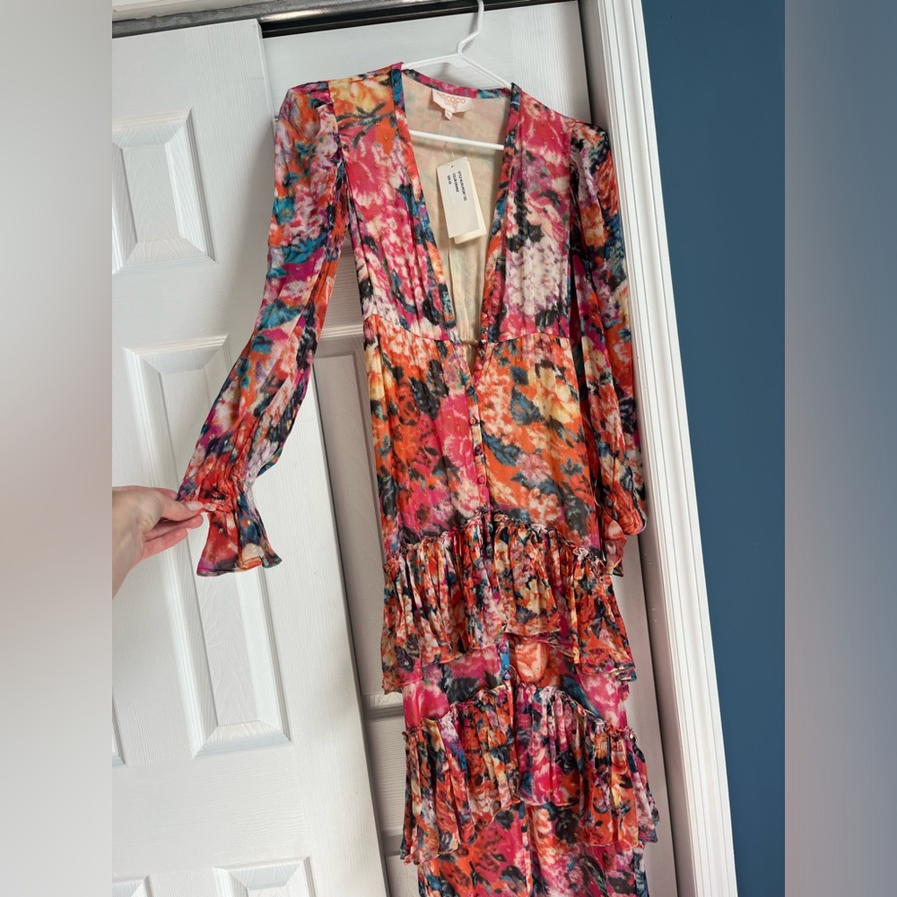 Rococo Sand long multicolored dress